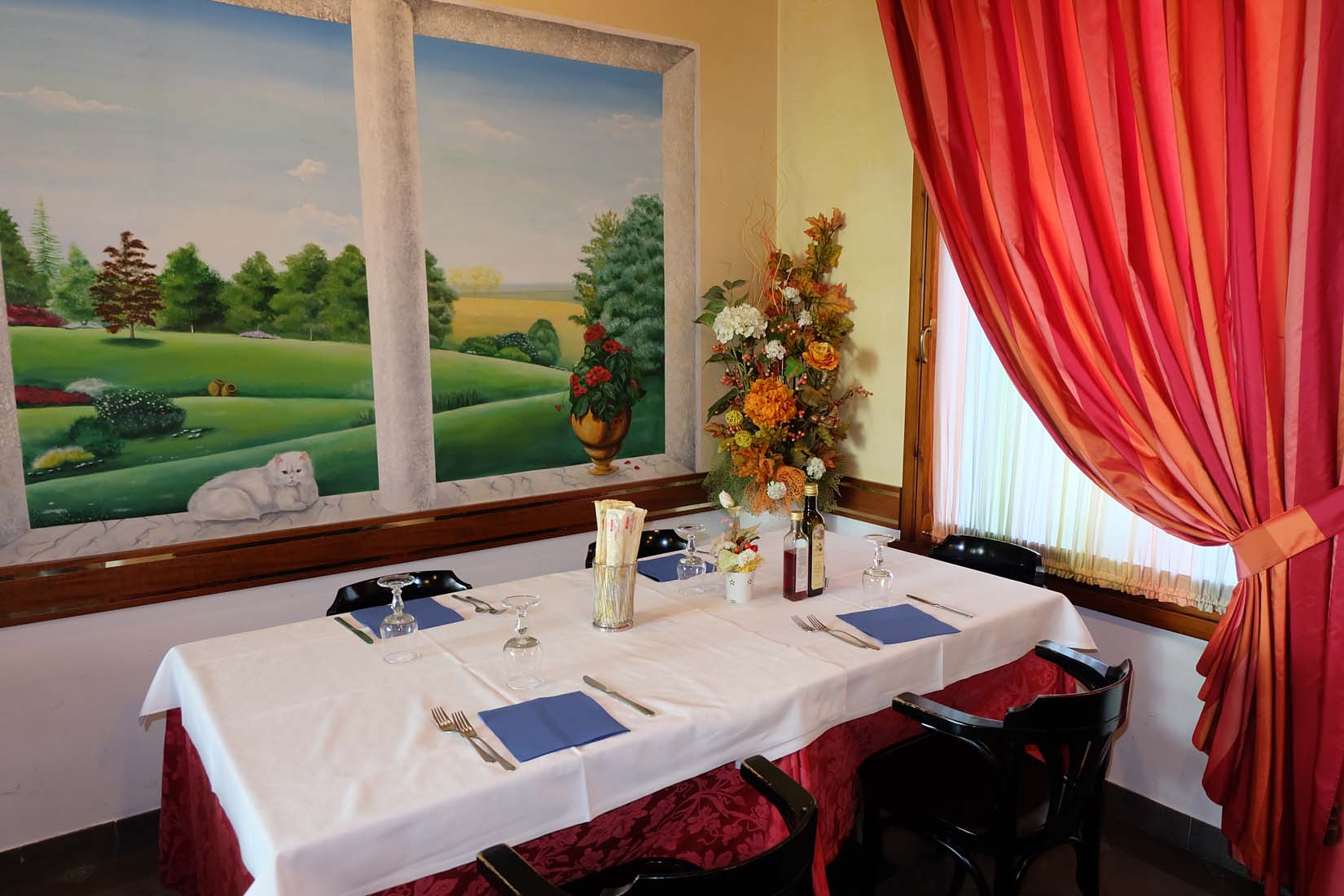 Tavoli comodi e ampi