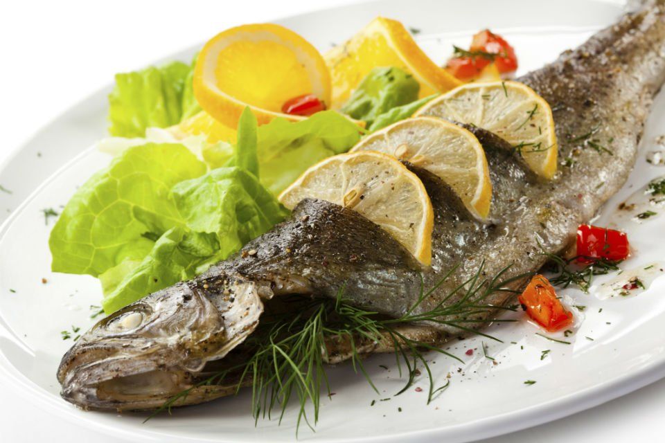 Pesce al forno