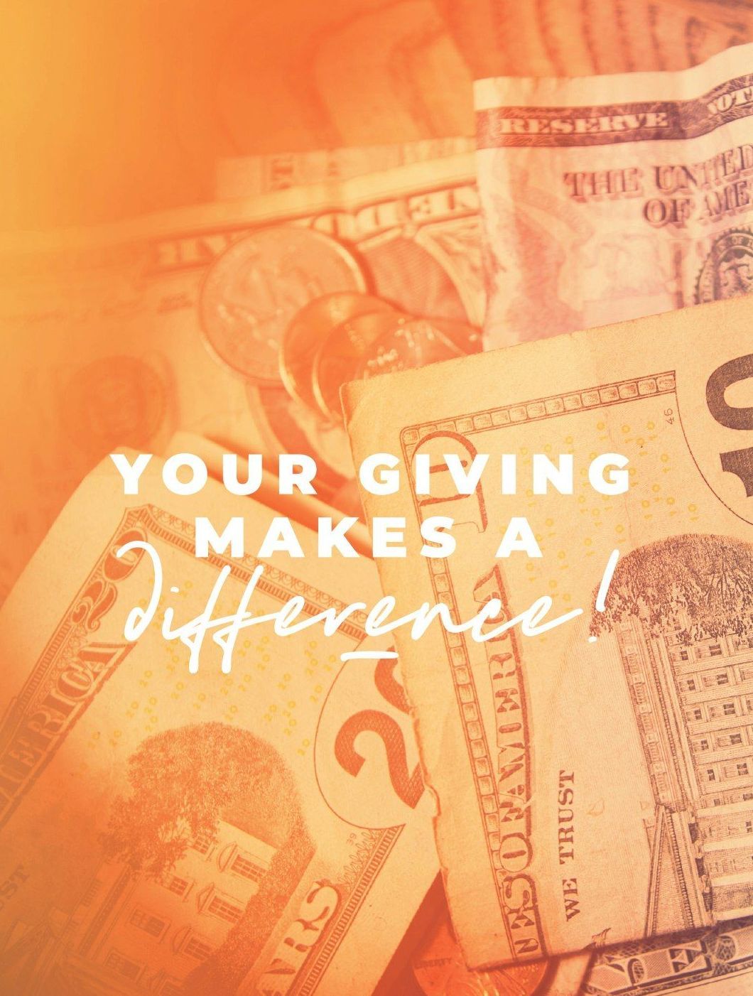 Giving makes a difference