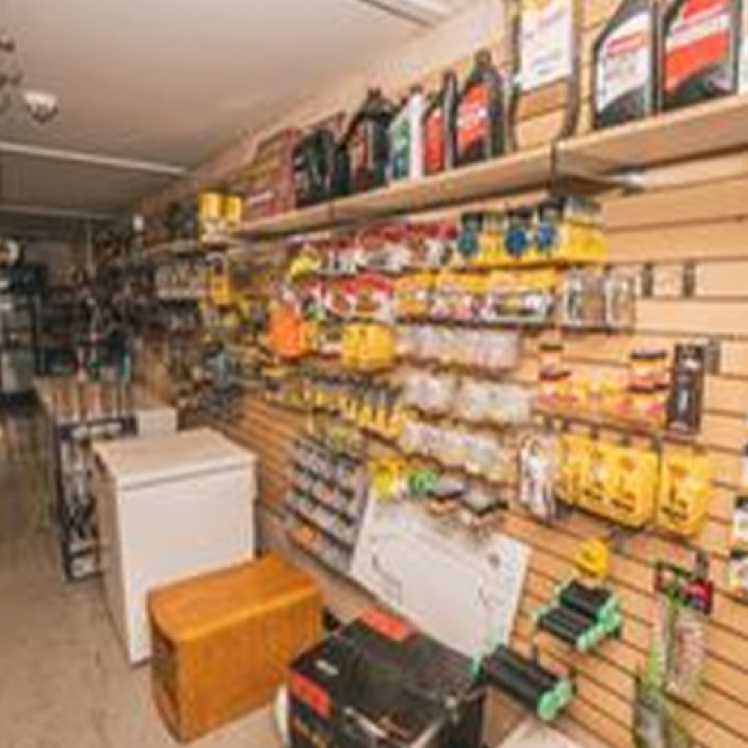 a store filled with lots of tools and supplies .