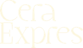 Texto “Cera Expre” en color dorado pálido sobre fondo blanco.