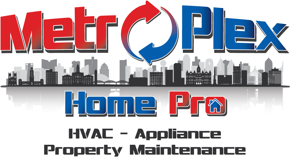 The logo for Metro Plex Home Pro shows a house with a fire coming out of it.