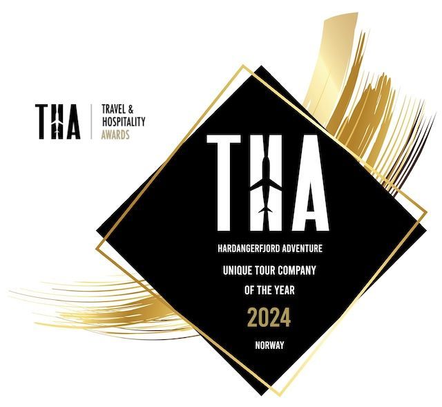 Travel and Hospitality Awards 2024 to Hardangefjord Adventure