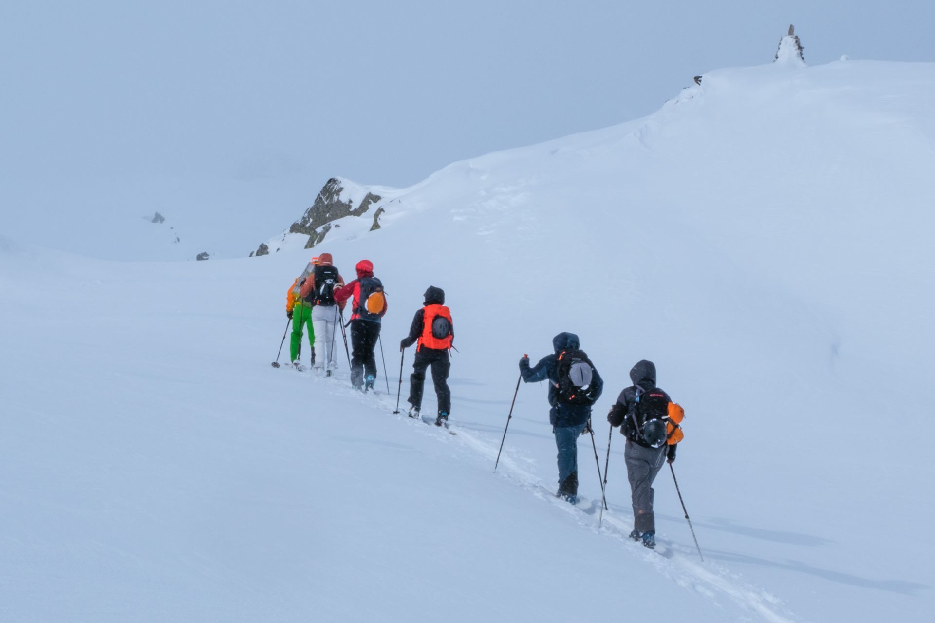 Guided ski toruing