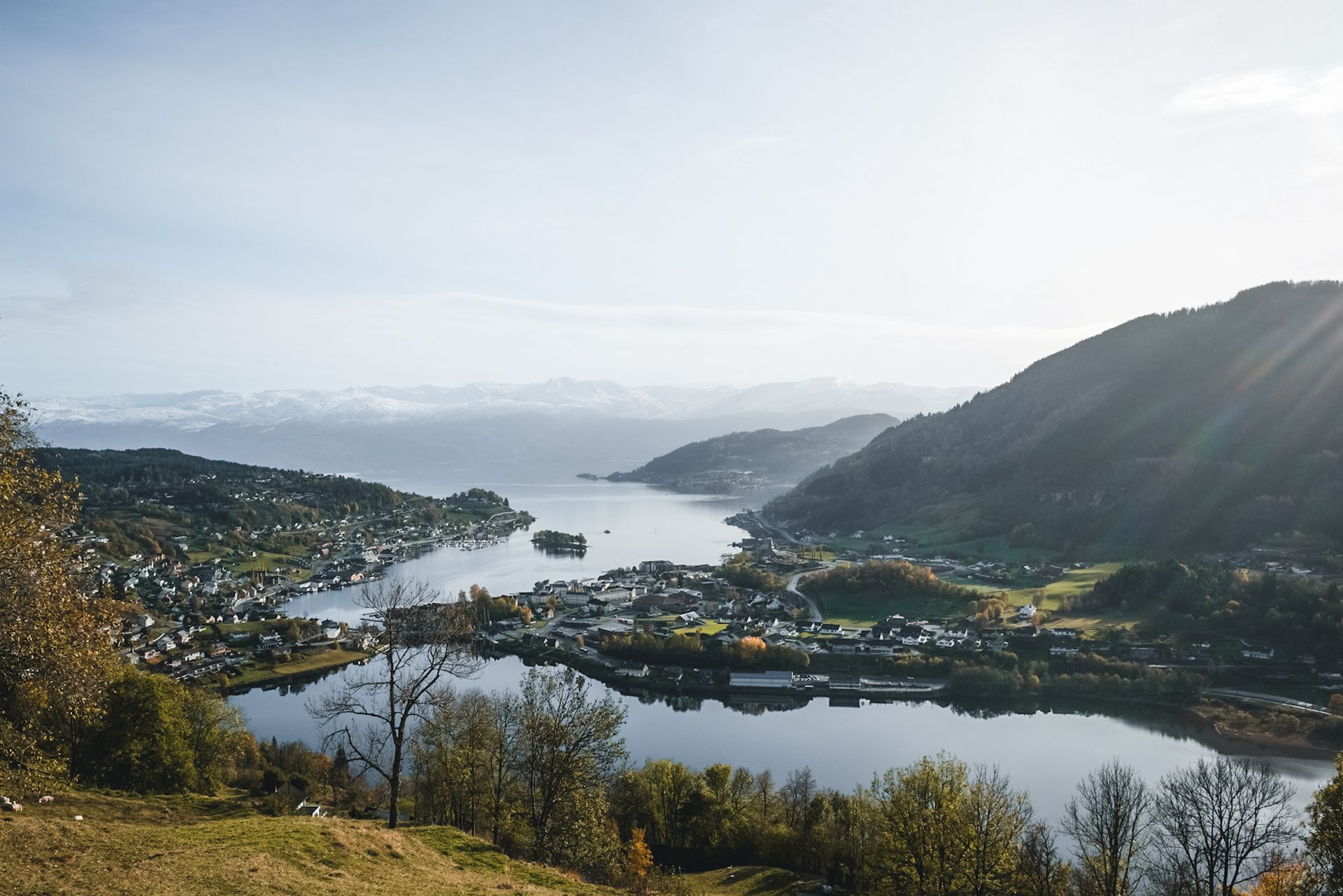 Norheimsund by the Hardangerfjord