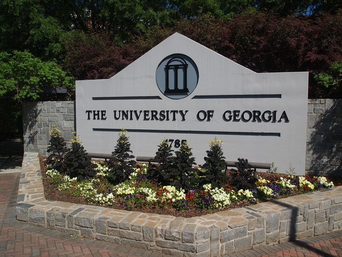 This is the entrance sign to the University of Georgia