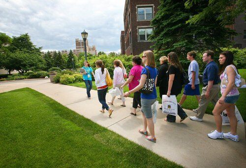 After Acceptance: Leveraging Campus Visits to Help Decide Where to Enroll
