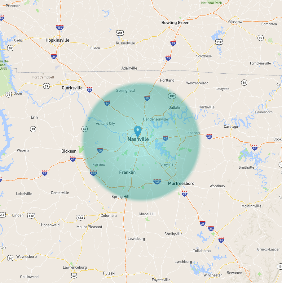 Denver Area Map