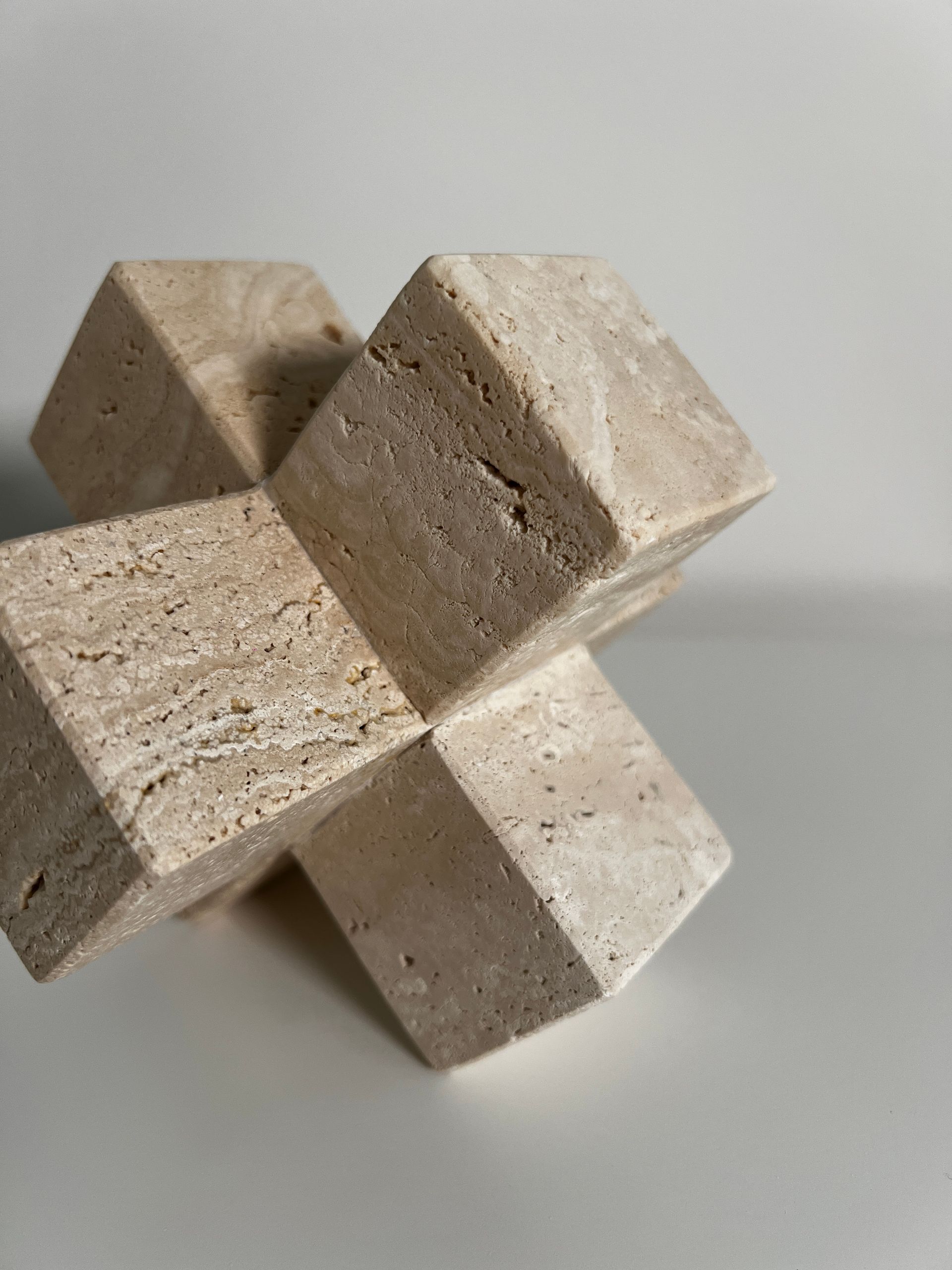 Travertine accessoire 'Piu'