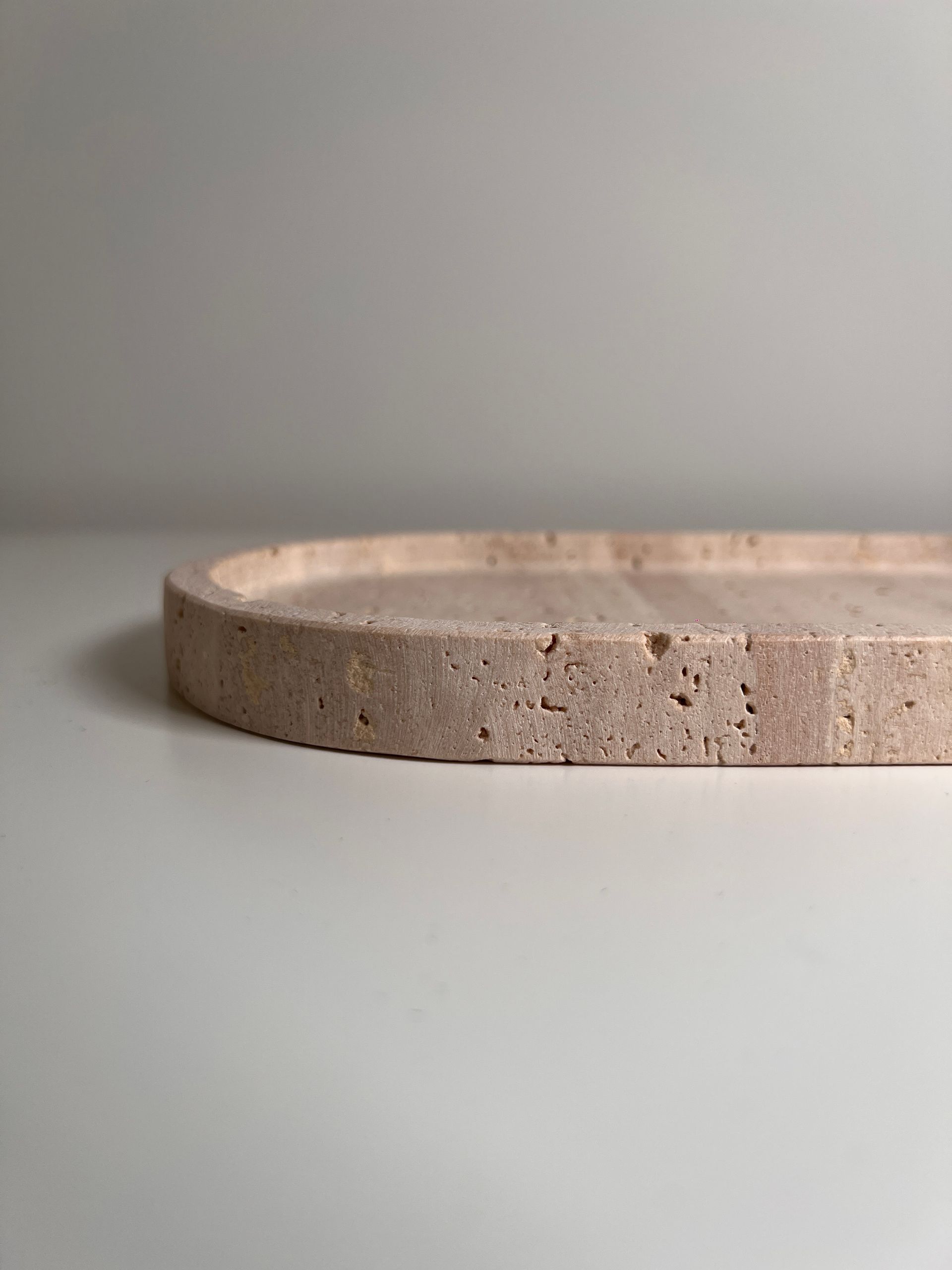 Travertine Tray 'Ovala' M