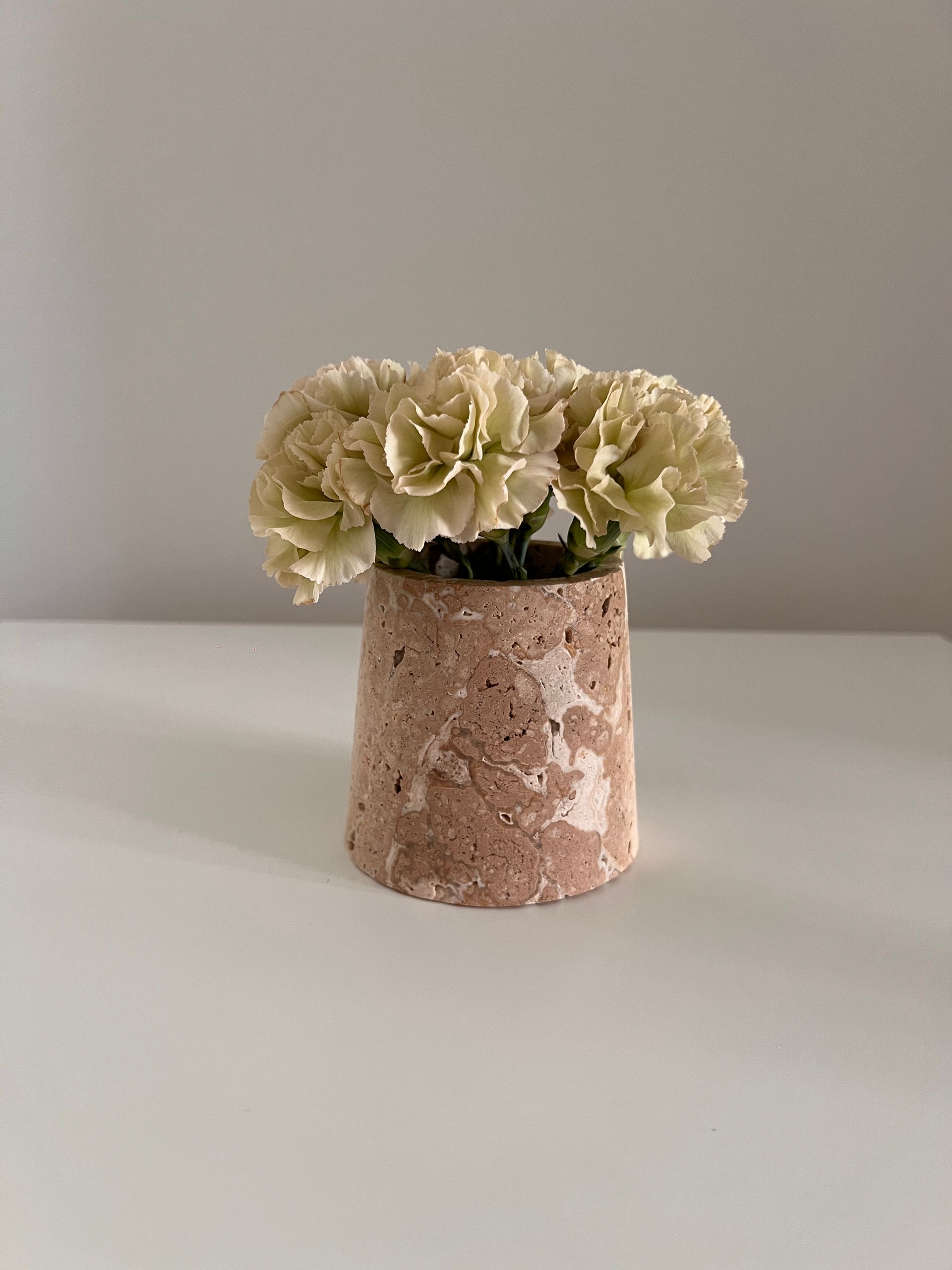 Travertine Jar 'Cielo'