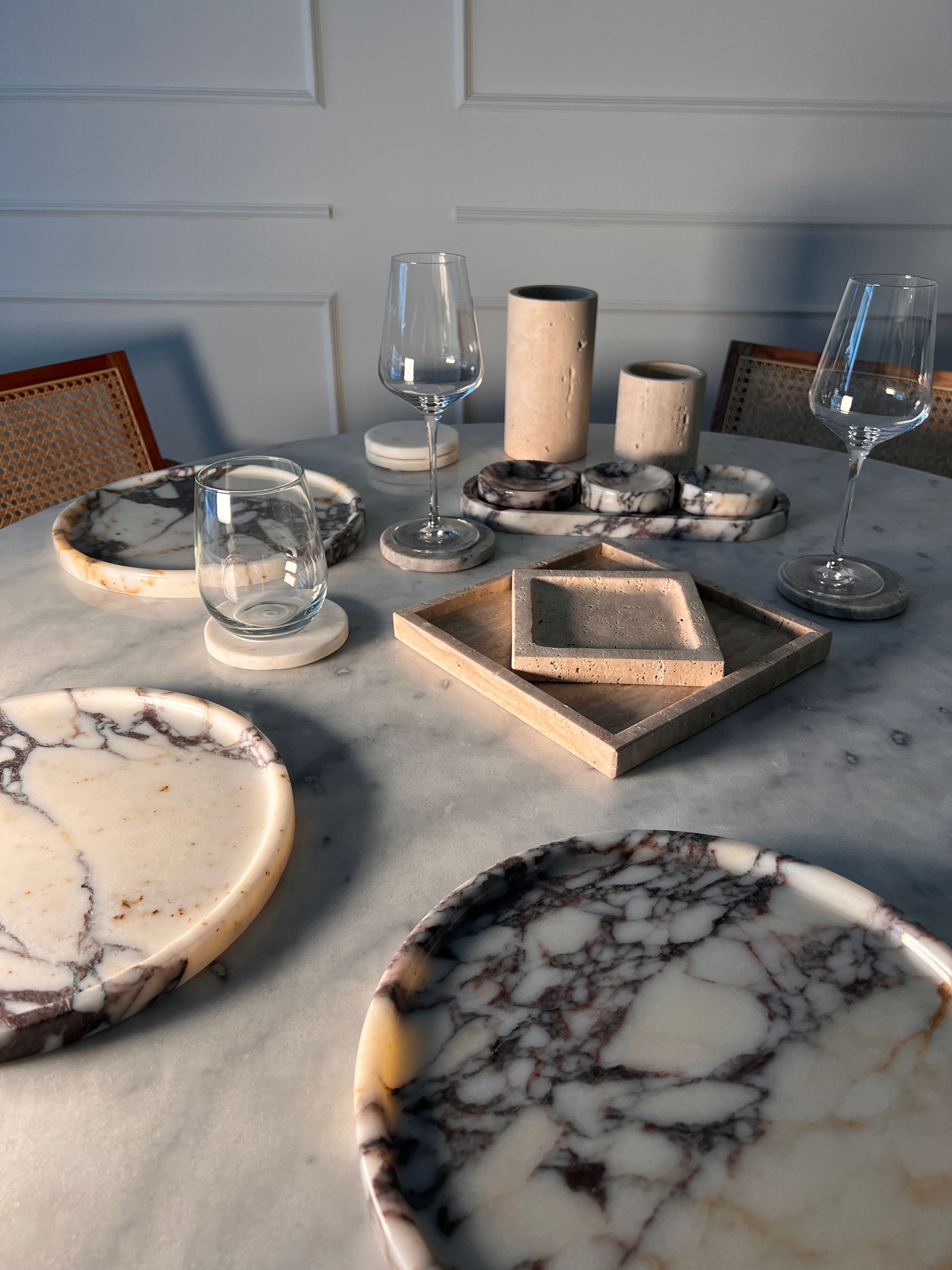 Calacatta Marble Plate 'Viola'