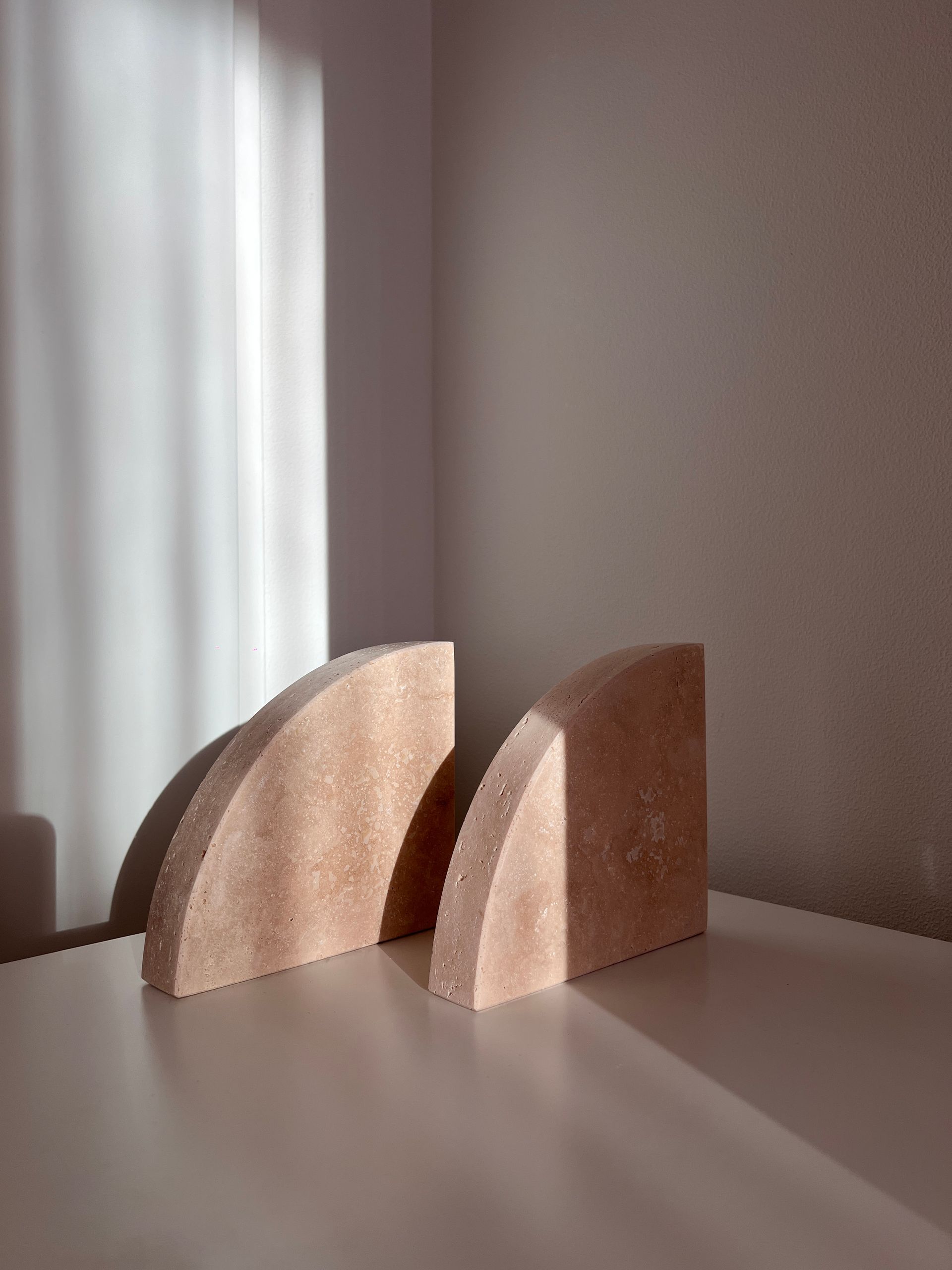 Travertine Book Holder