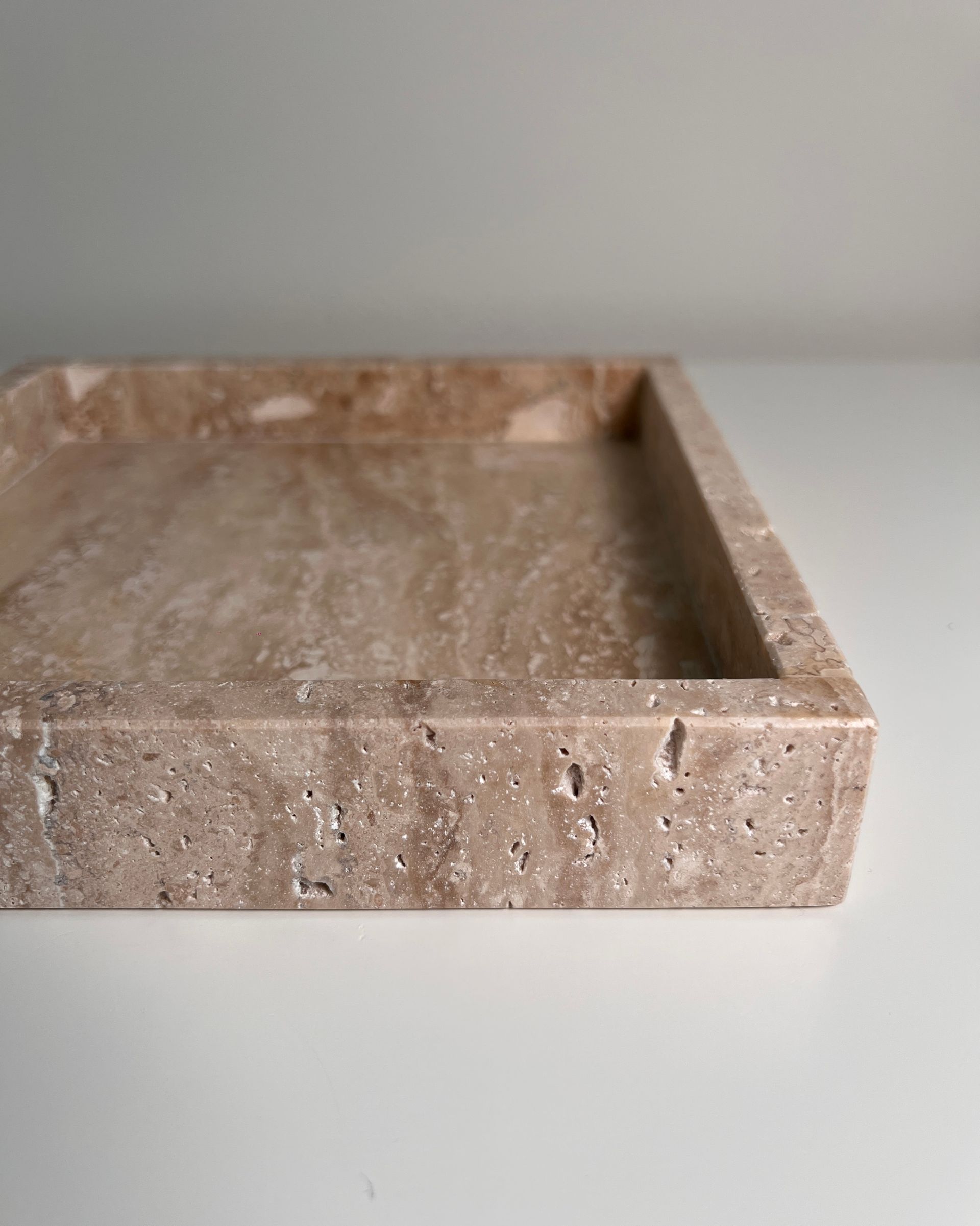 Travertine Tray 'Mava'