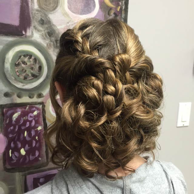 Formal Updo with curls - formal hairstyles - Hair Works in Hamilton, NJ
