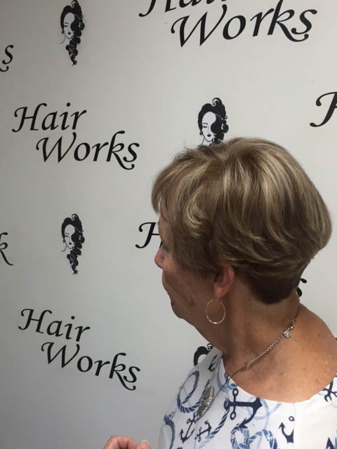 Short hairdo - Hair Works in Hamilton, NJ
