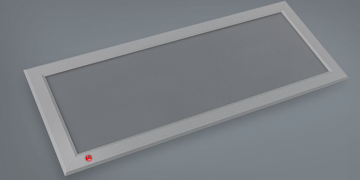 ISN Lichtschachtabdeckung mit Robustec-Gewebe