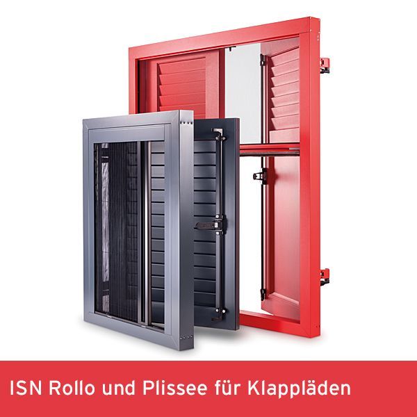 ISN Rollo und Plissee für Klappläden