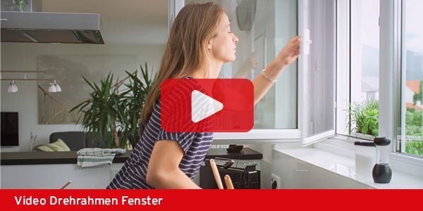 Video ISN Drehrahmen für Fenster