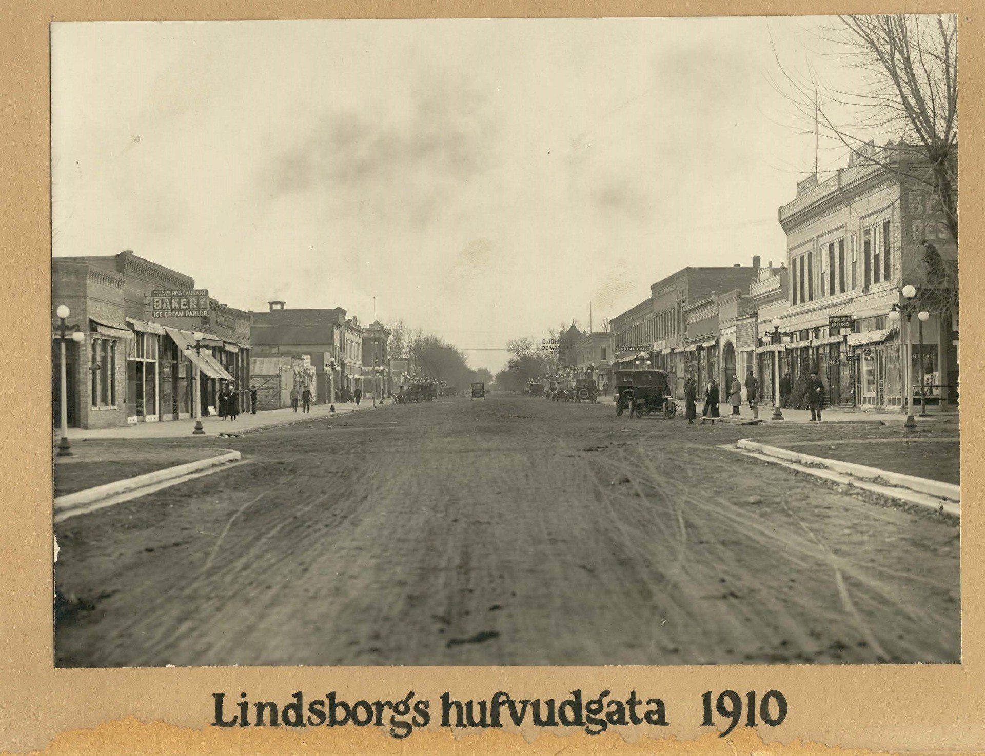 Main Street, Lindsborg, 1910