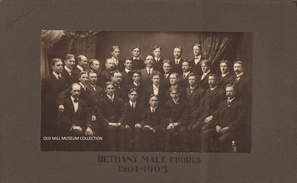 Bethany Mens Chorus, 1904-1905