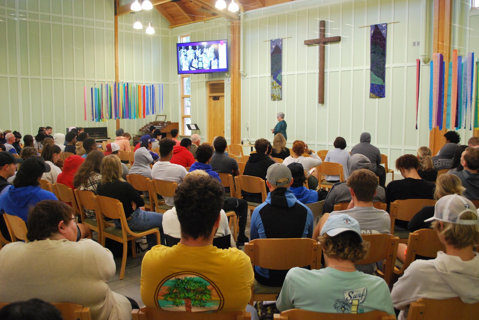 Service in Pearson Chapel