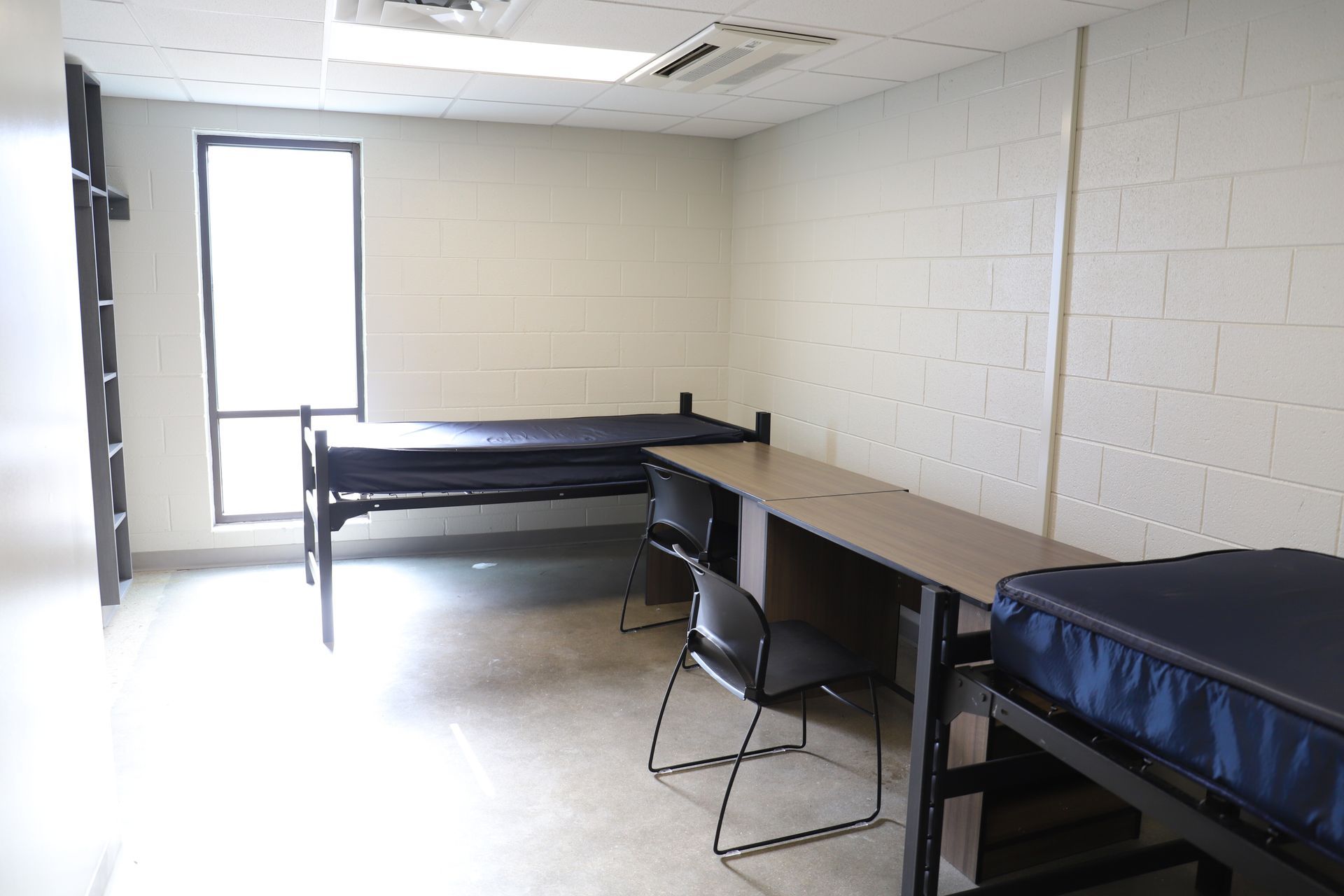 Dormitory room interior