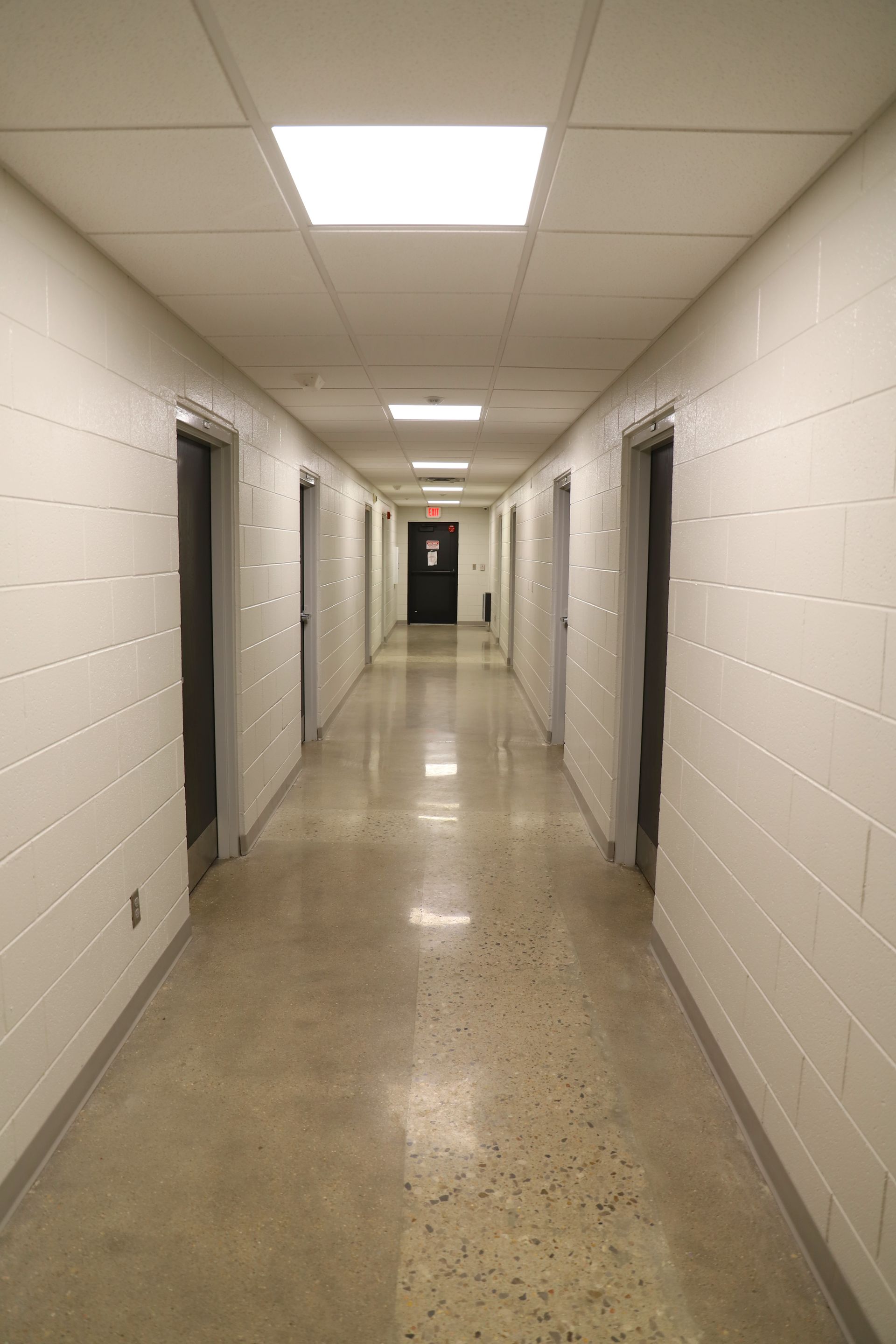 Dormitory hallway