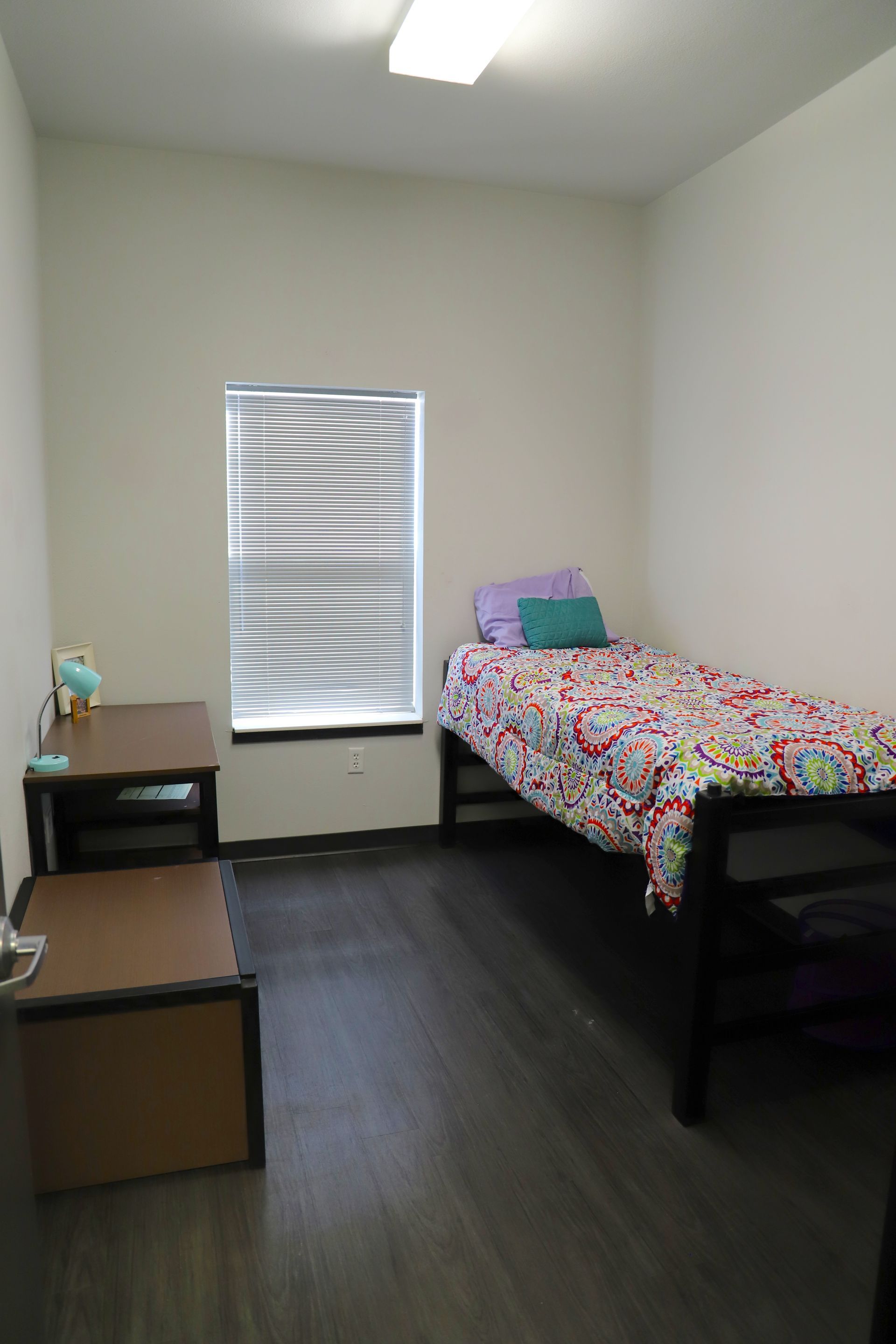 Dormitory room interior