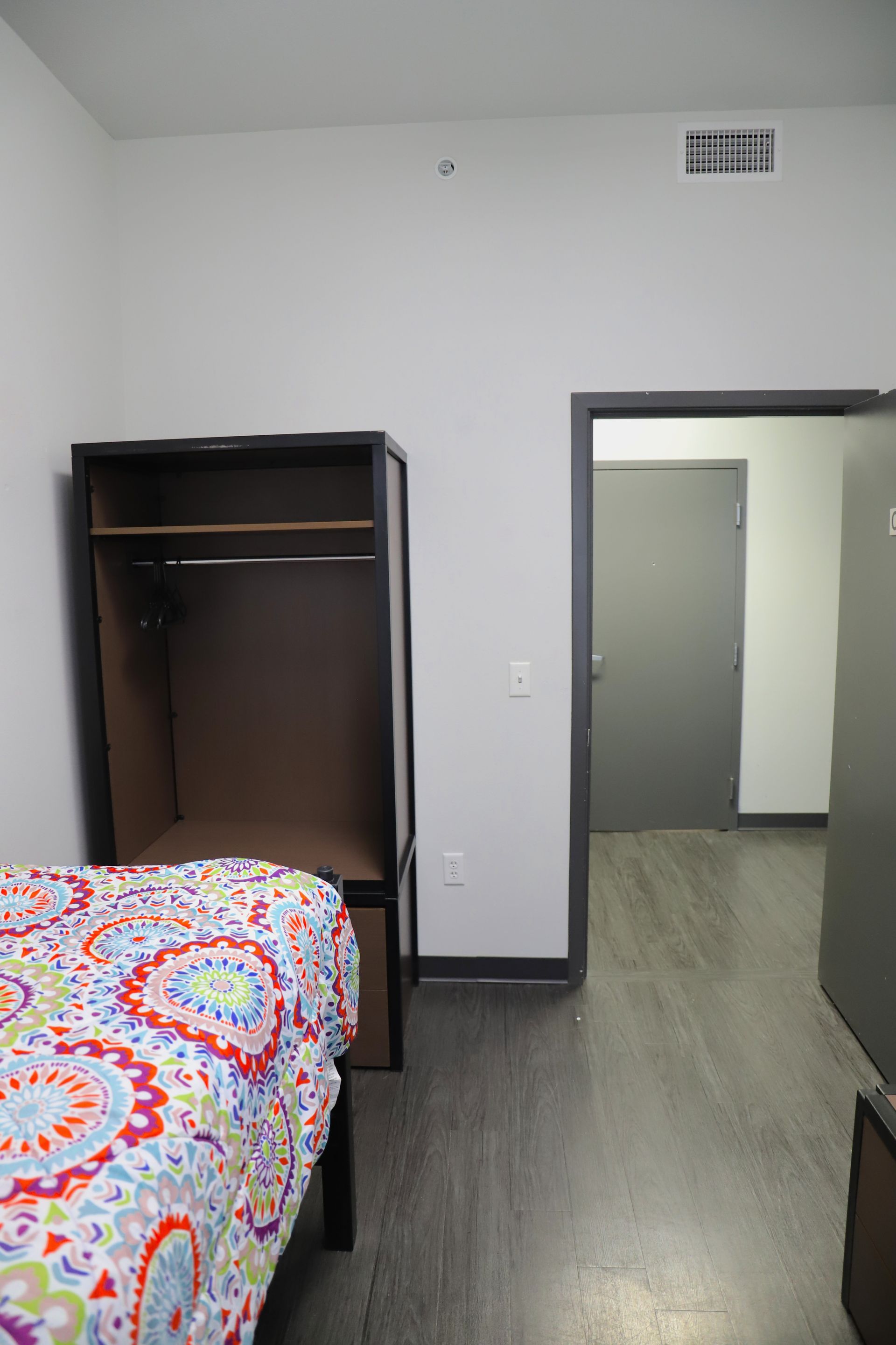 Dormitory room interior