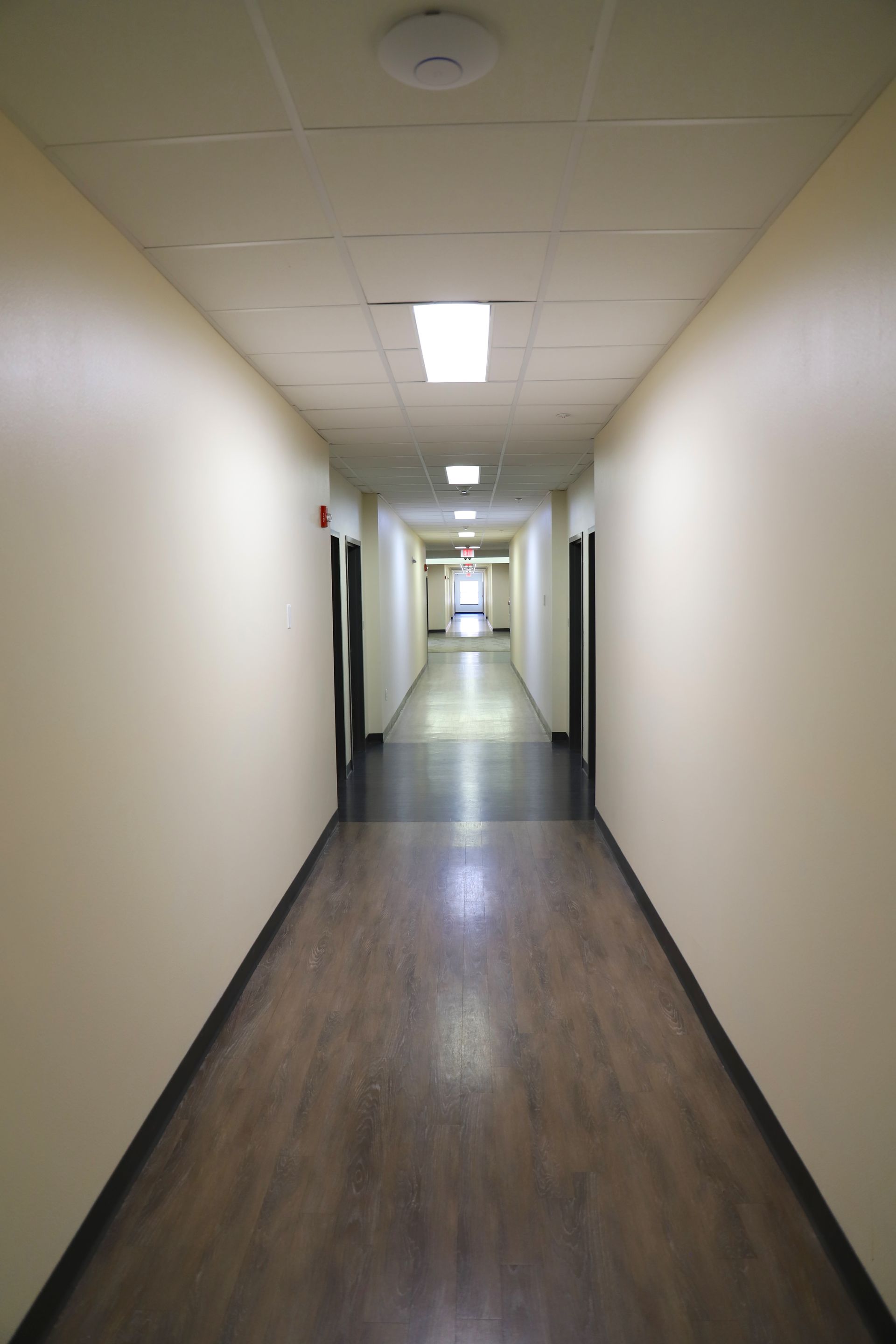 Dormitory hallway