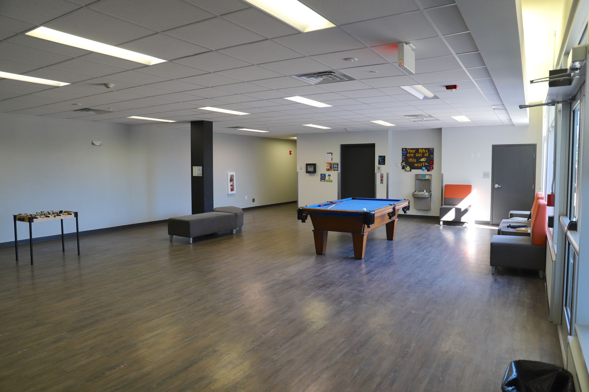 Dormitory lobby