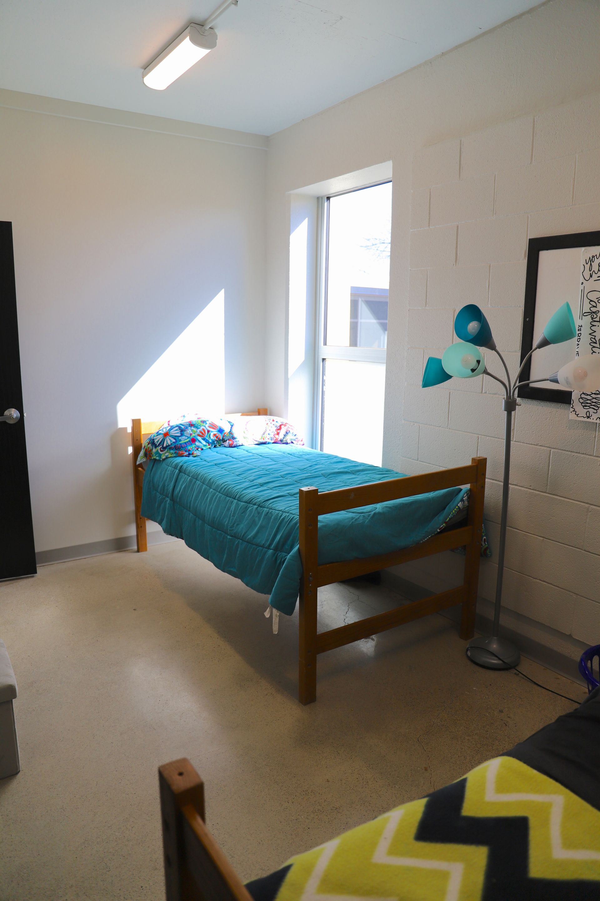 Dormitory room interior