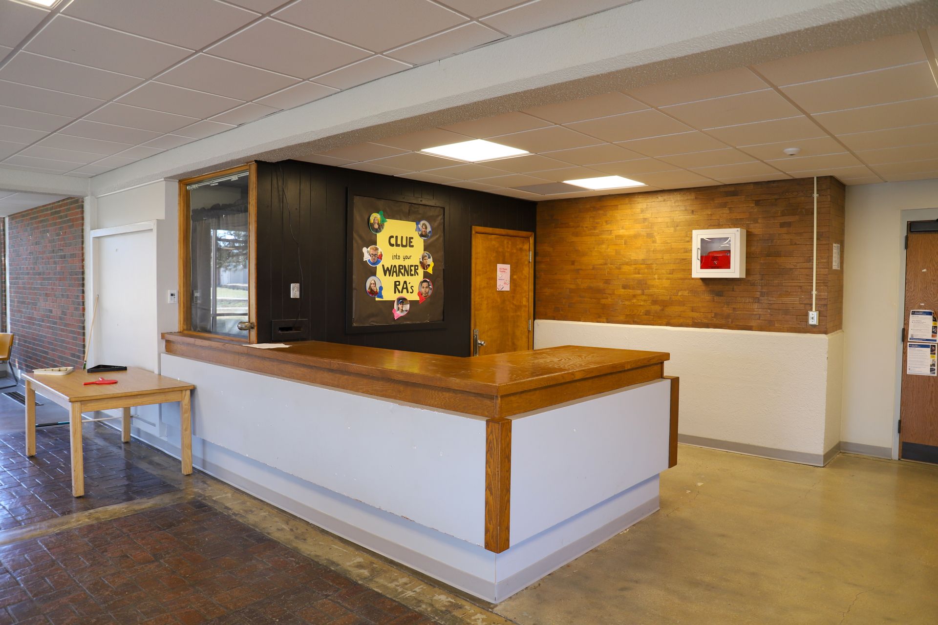 Dormitory lobby
