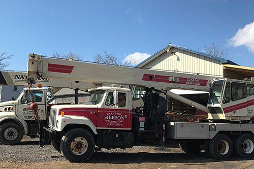 Crane Hire — Professional Welder And Commercial Crane  in Westmoreland, NY