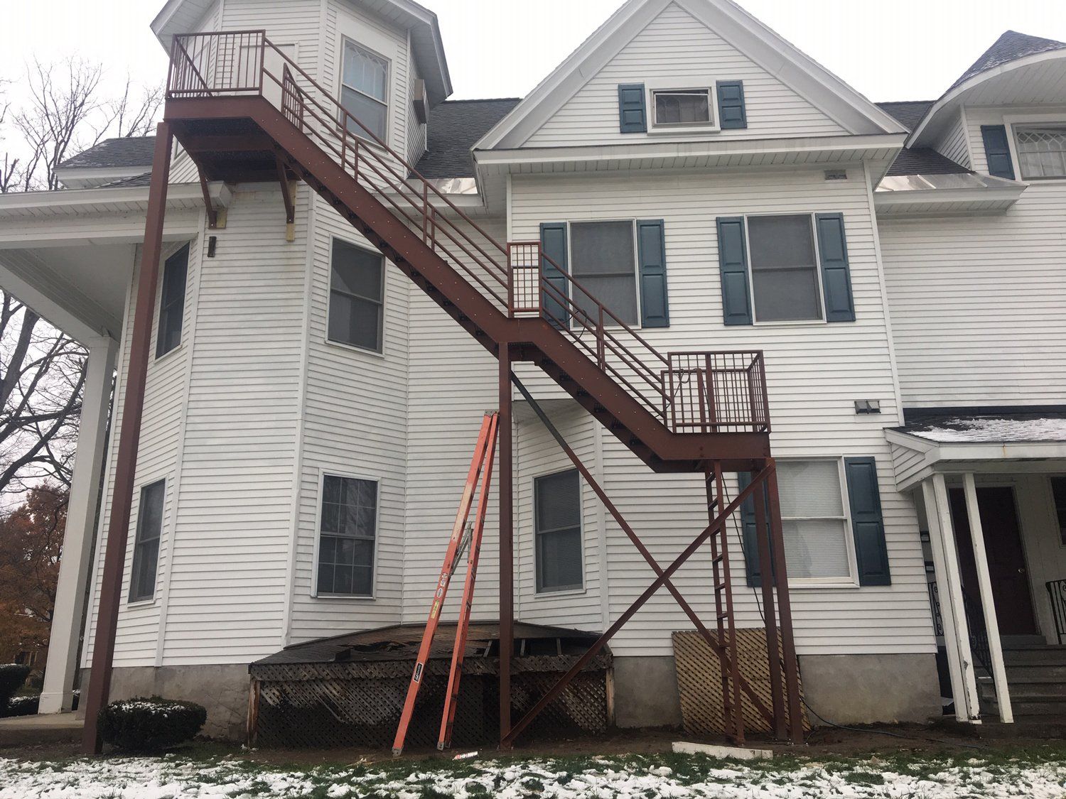 Commercial Welding — House With Stair Side View in Westmoreland, NY