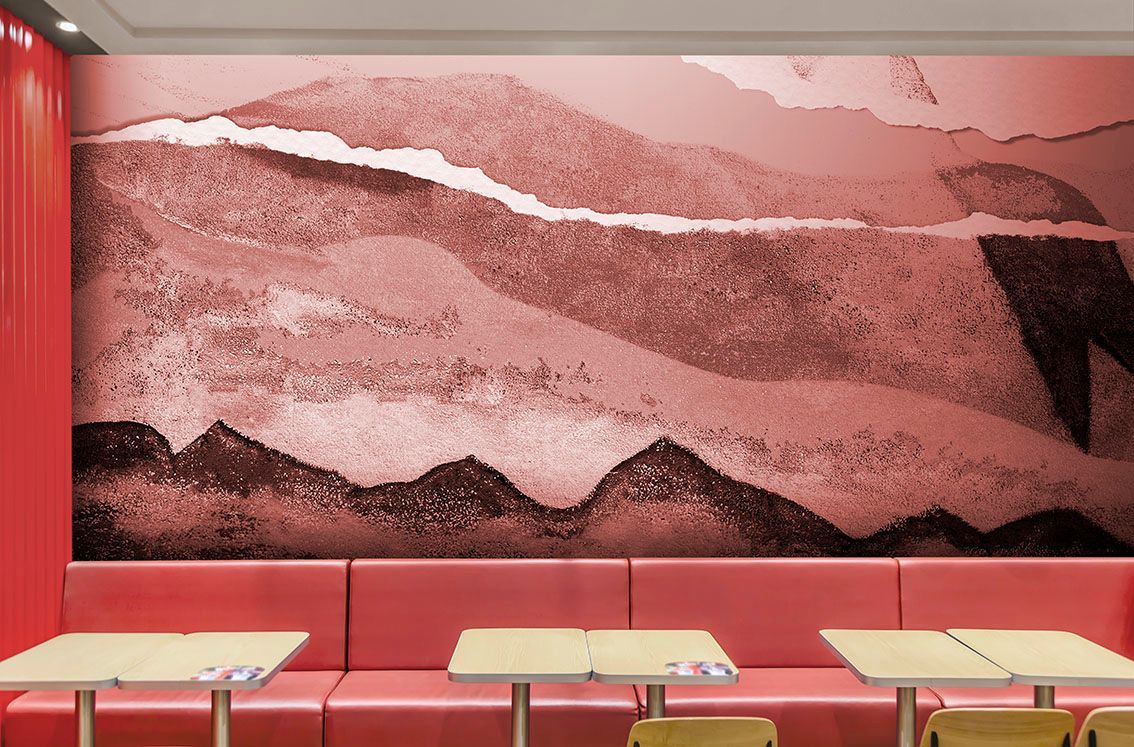 Carta da parati in fibra di vetro per contract horeca hotellerie ville residenziale negozi