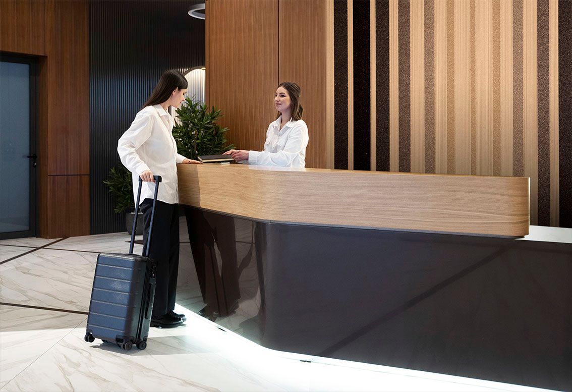 Carta da parati in fibra di vetro per contract horeca hotellerie ville residenziale negozi