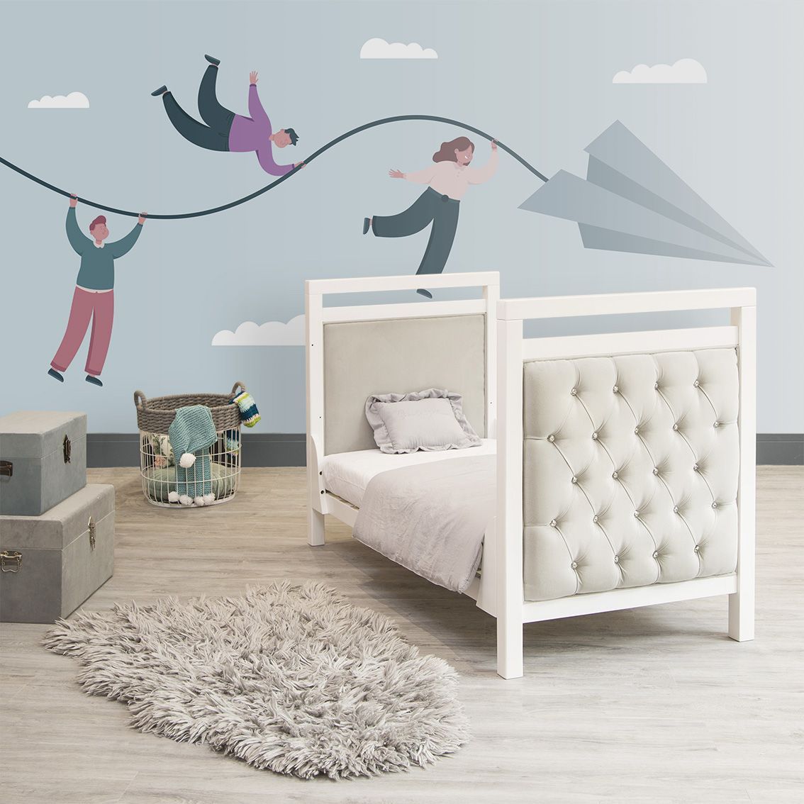 Carta da parati in fibra di vetro per bambini contract horeca hotellerie ville residenziale negozi