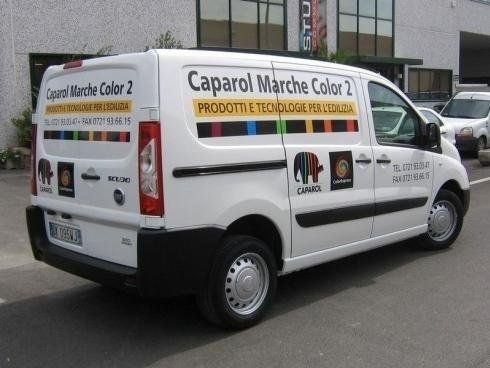 Furgone di colorificio