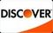 The word discover is on a white and orange background.