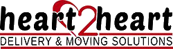 Heart 2 Heart Delivery and Moving Solutions Logo