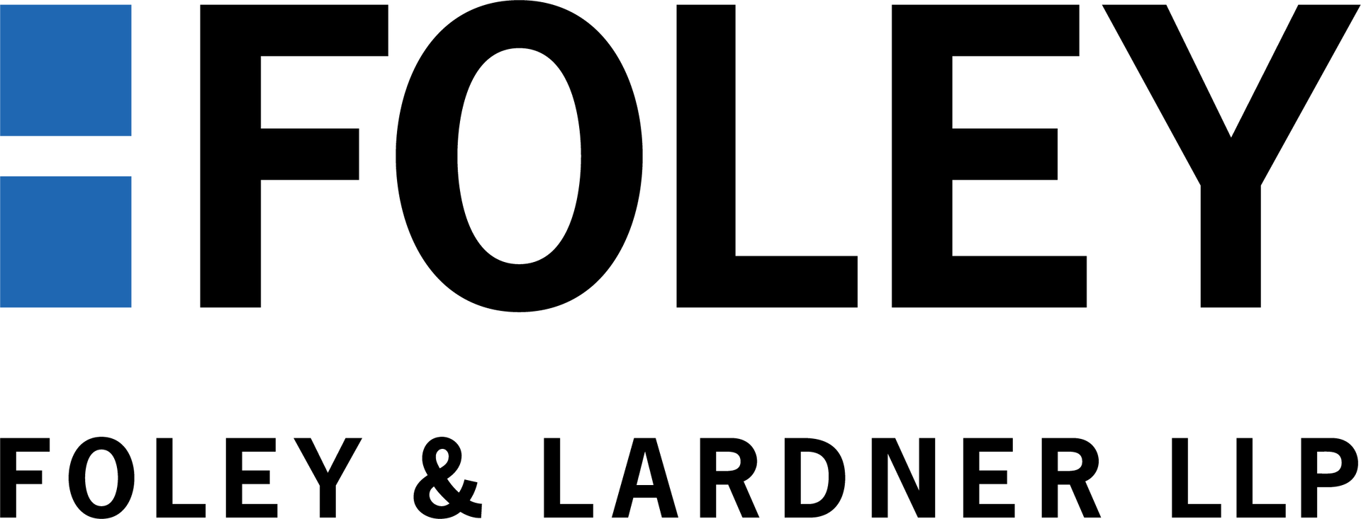Foley Logo. Black text on white background