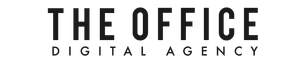 A black and white logo for the office digital agency