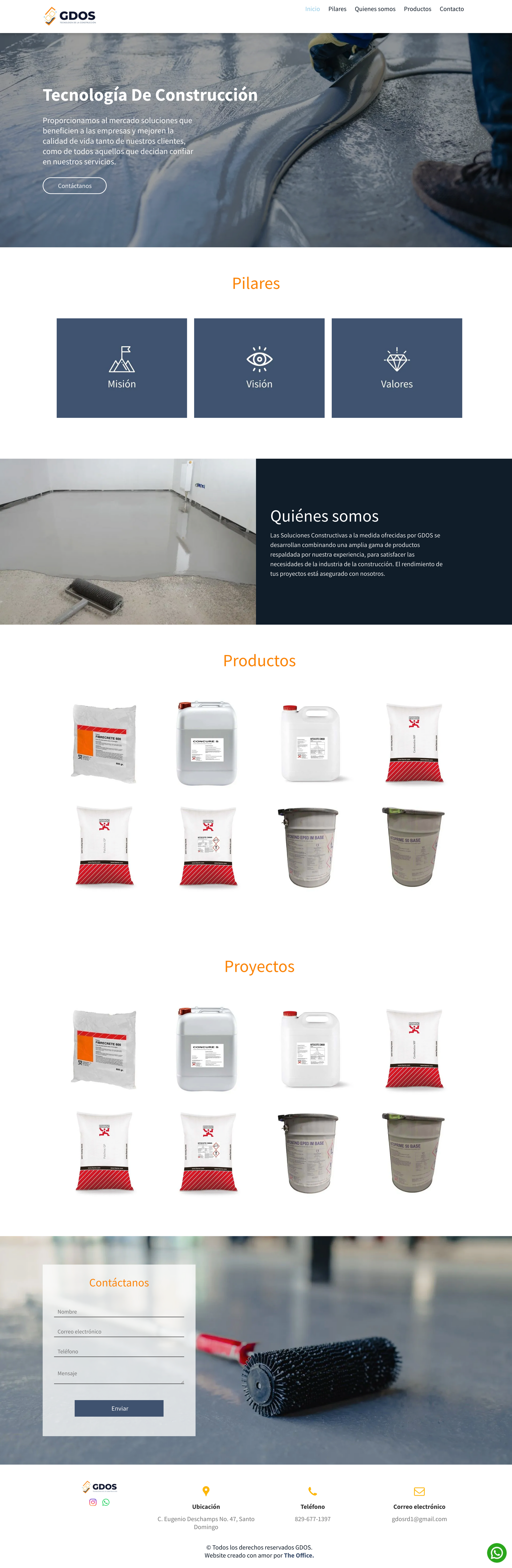 A screenshot of a website showing a variety of products.