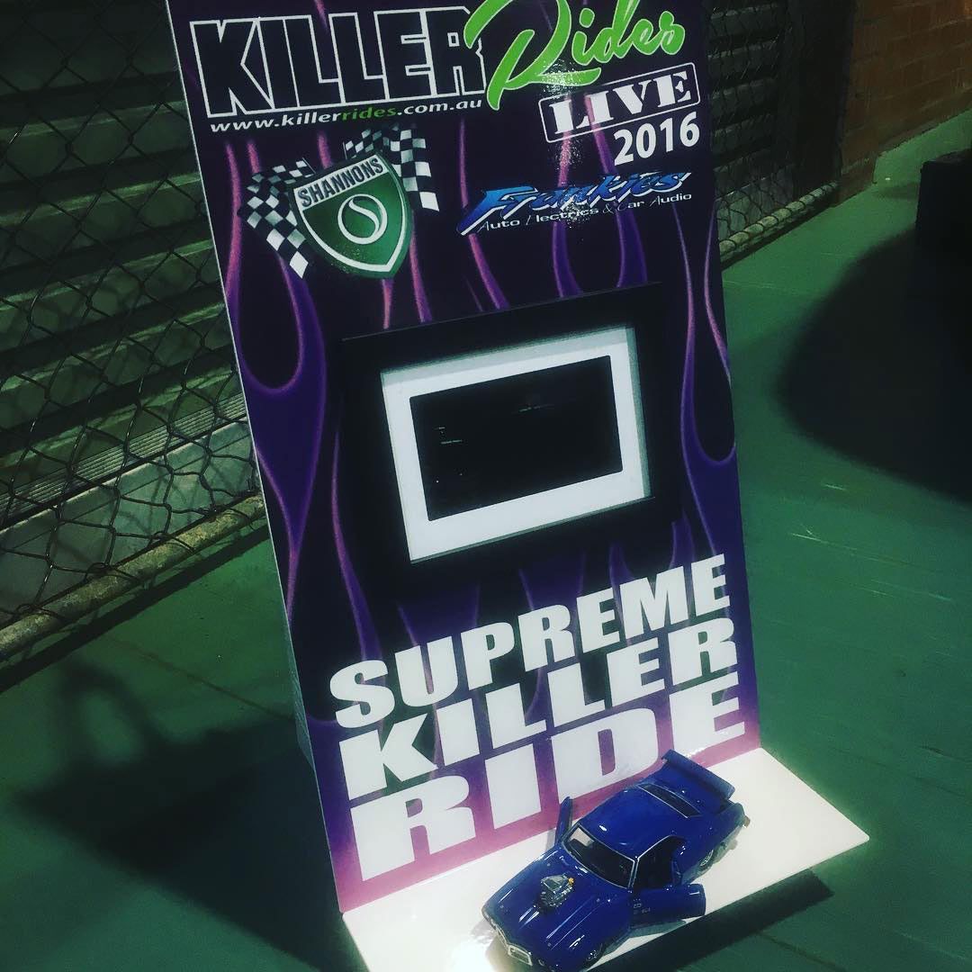 Supreme Killer Ride Signage Crafted with Precision — Laser Cutting in Illawarra Region