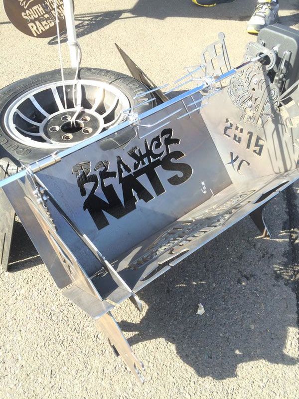 Custom-Cut Designs for Brasher Nats with XPiggy Customs' CNC Waterjet, Plasma Cutting & Laser Engraving Services — Laser Cutting in Illawarra Region