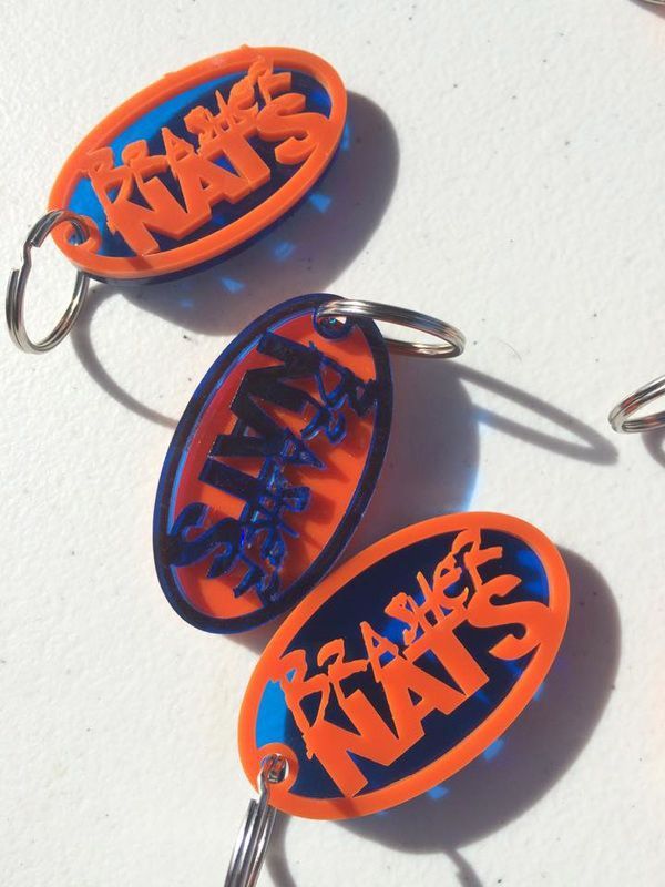 Customised Keychains Crafted with Precision by XPiggy Customs-CNC Waterjet, Plasma Cutting & Laser Engraving — Engraving in Illawarra Region, NSW