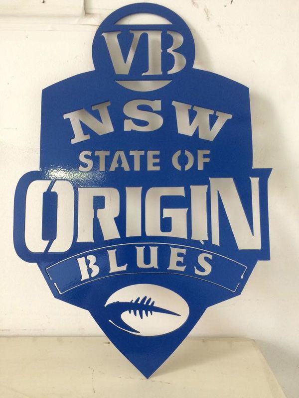 Customised CNC Precision: NSW State of Origin Blues Engraving and Cutting Services — Laser Cutting in Illawarra Region