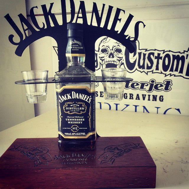 Distinctive Jack Daniel's Bottle Handle Crafted with Precision by XPiggy Customs - CNC Waterjet, Plasma Cutting & Laser Engraving — Laser Cutting in Shellharbour NSW